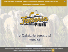 Tablet Screenshot of fattoriadellapiana.it